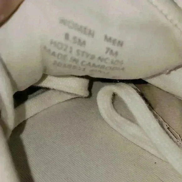 Madewell Kickoff Sneakers. Womens size 8.5 Men's size 7 - Picture 8 of 9